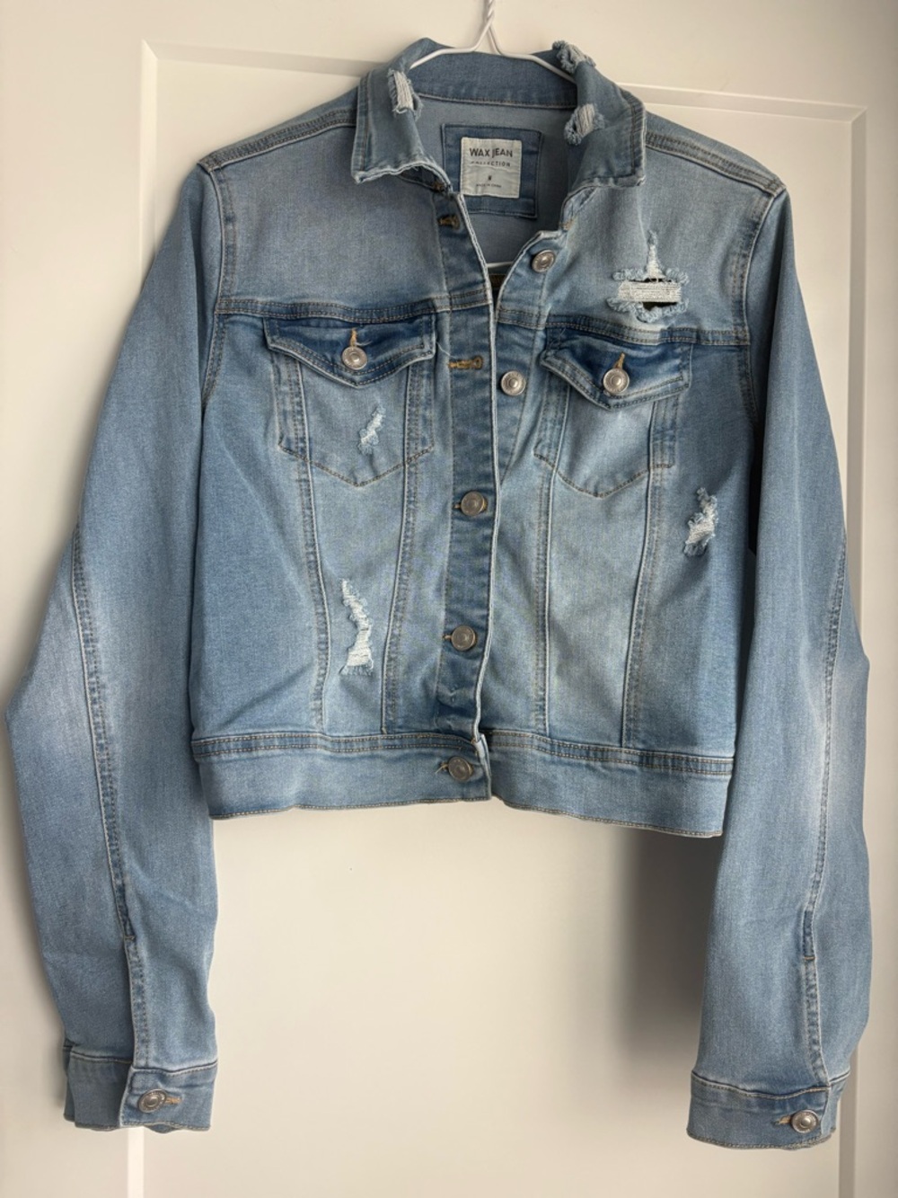 WILD FABLE | Light Blue Denim Jacket | Women’s Size Medium - Picture 6 of 14